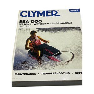 Clymer Sea-D00 W809-3 Shop Manual 1988-1996 Maintenance Repair book READ